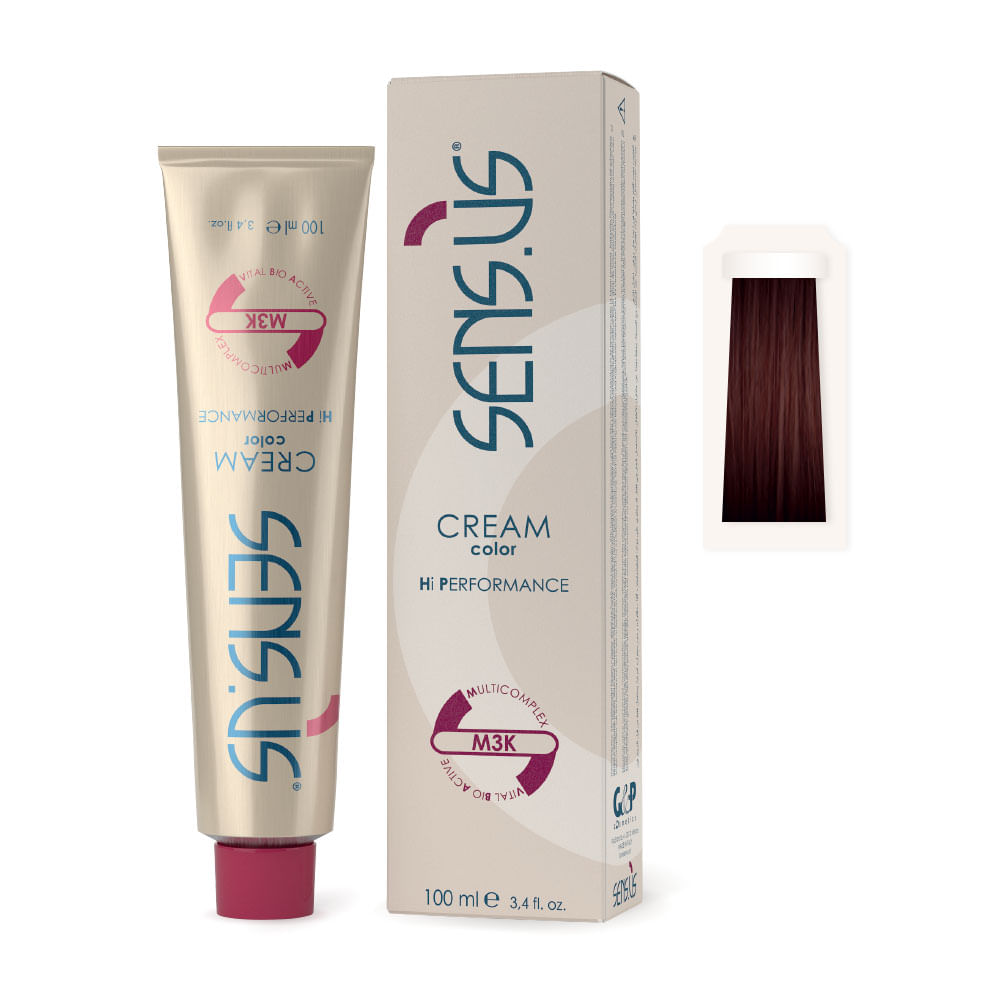 Sensus M3K Cream Color Hi Performance 6.5 100ml Vopsea de păr ...